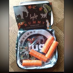 Lug Rummy board game nwt Wildlife Black